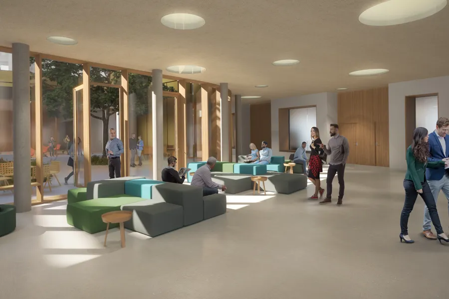 animasjon an nytt bygg