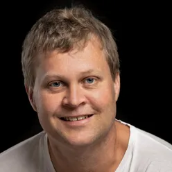 A man smiling for the camera