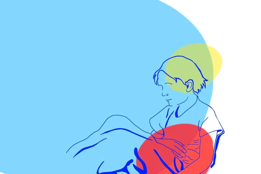 Illustrasjon av et barn