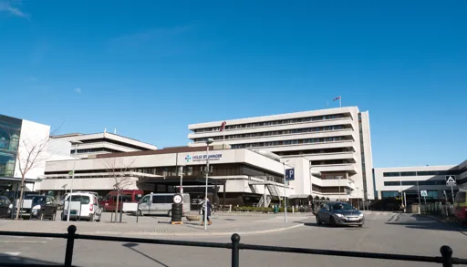 Betongbygg. Foto.