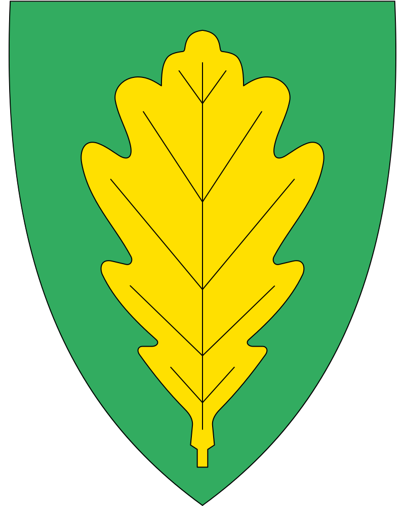 Kommunevåpen Eigersund. Grafikk.