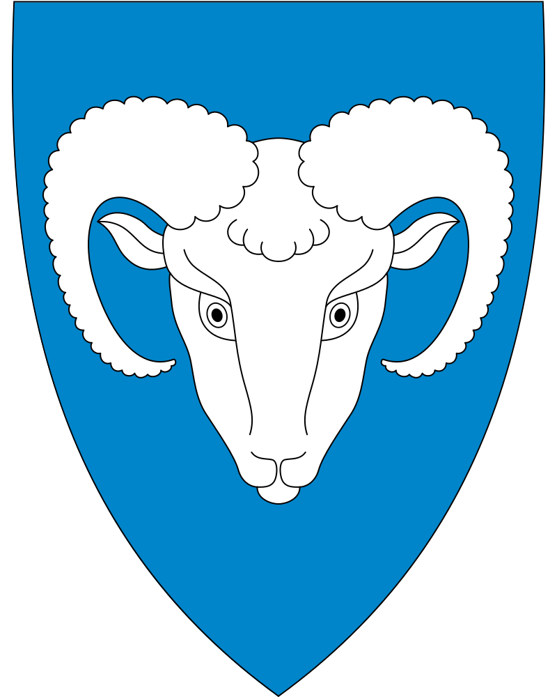 Kommunevåpen Gjesdal. Grafikk.