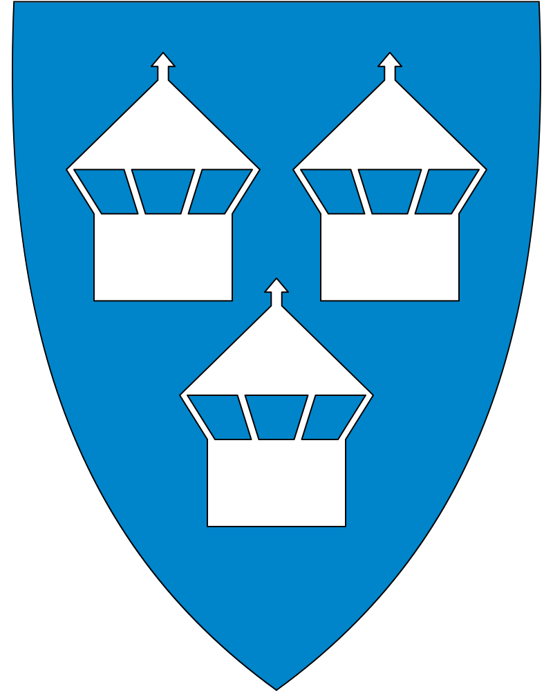 Kommunevåpen Kvitsøy. Grafikk.