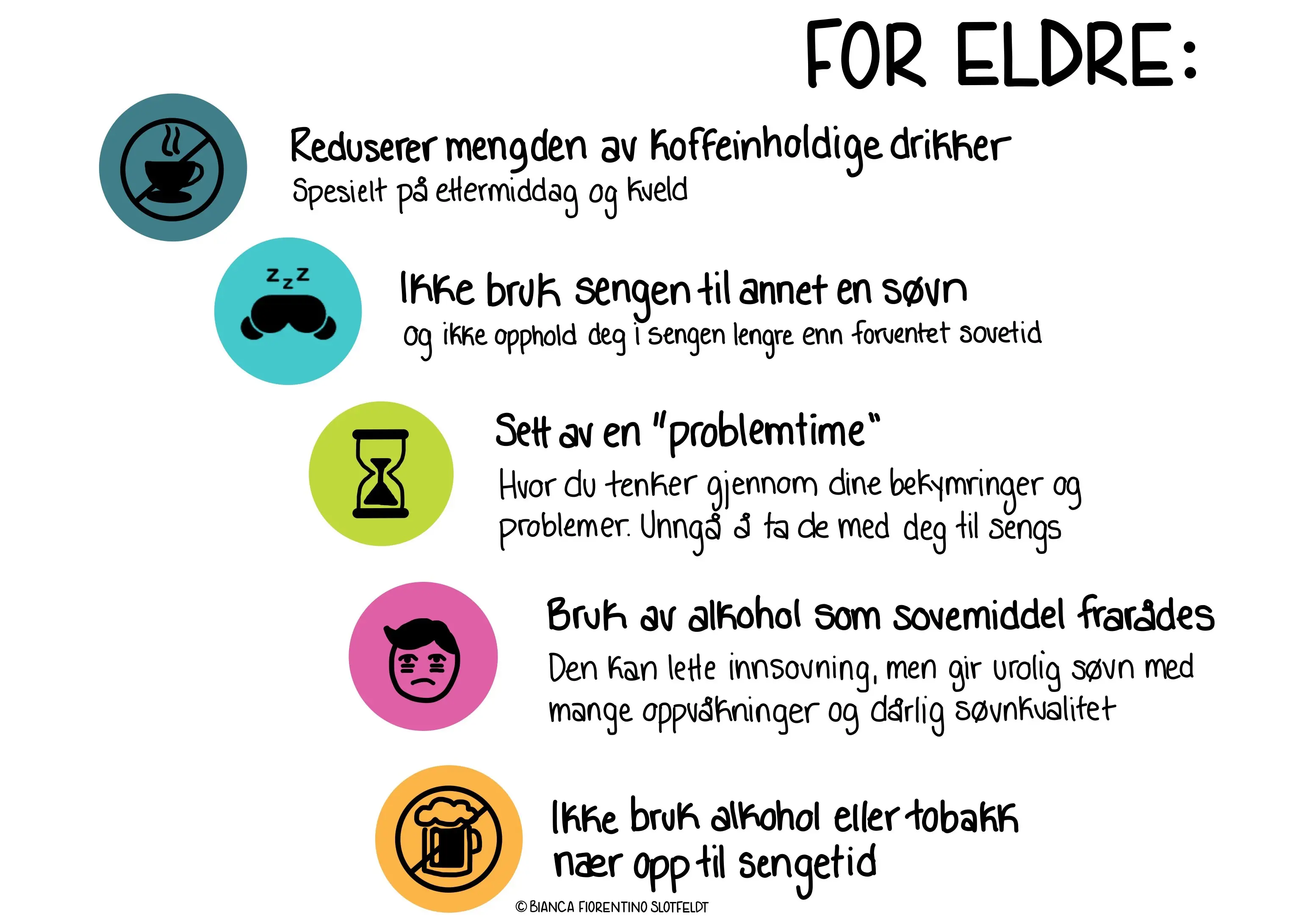 For eldre. Illustrasjon