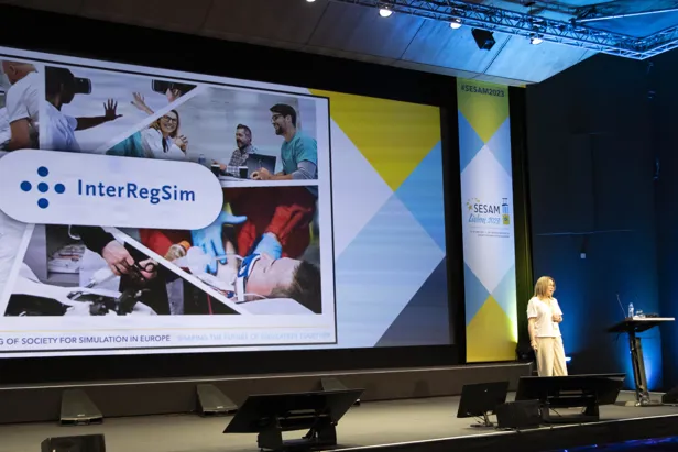 InterRegSim presenteres på scenen i Lisboa SESAM 2023