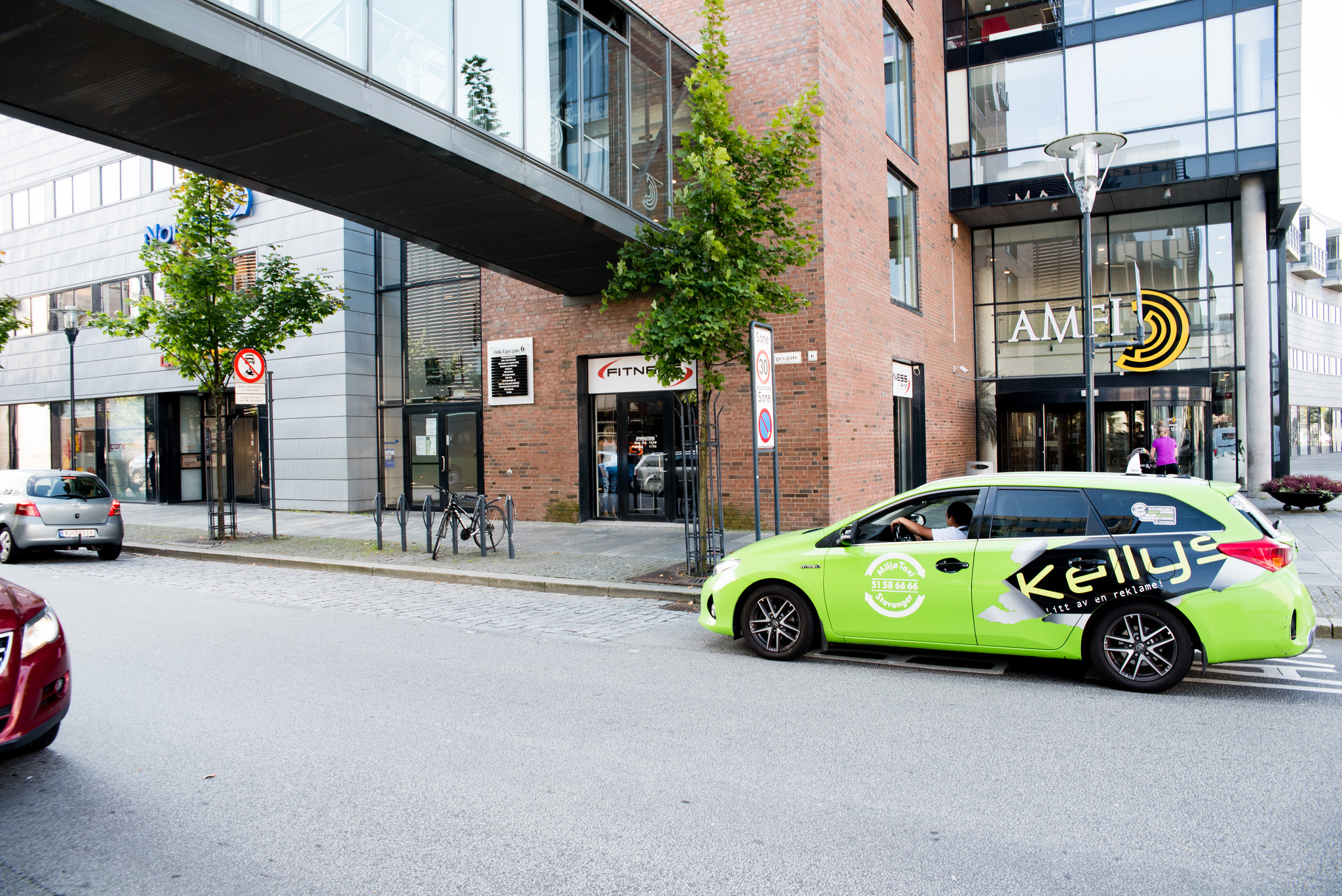 Fasaden til bygget som Sandnes DPS er lokalisert i