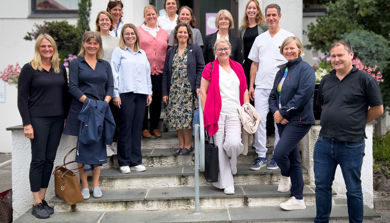 gruppebilde av InterRegSim, Ledelse, SUS, Legers forening, Yngrelegers forening