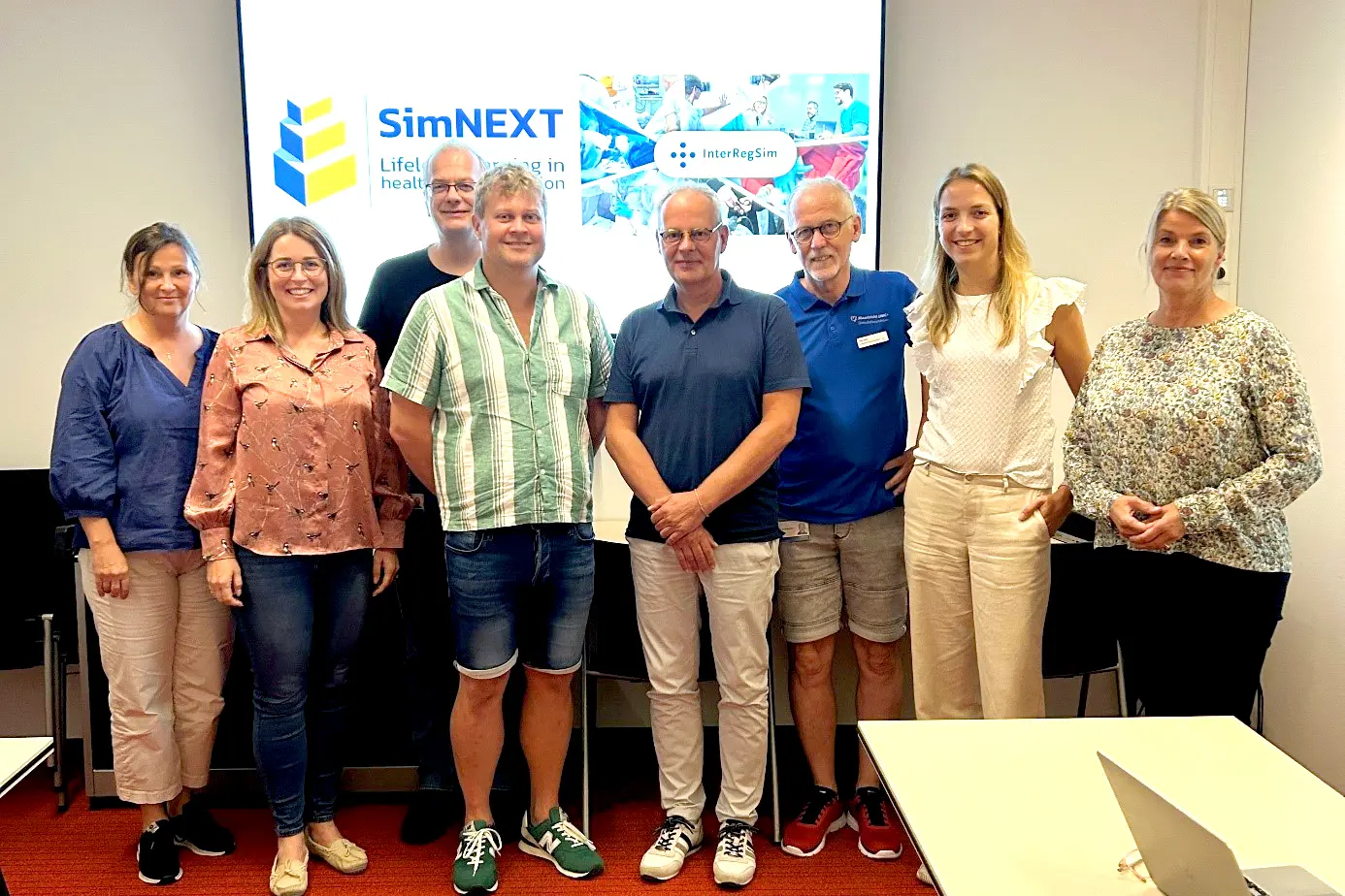 Gruppebilde av InterRegSim Og Simnext