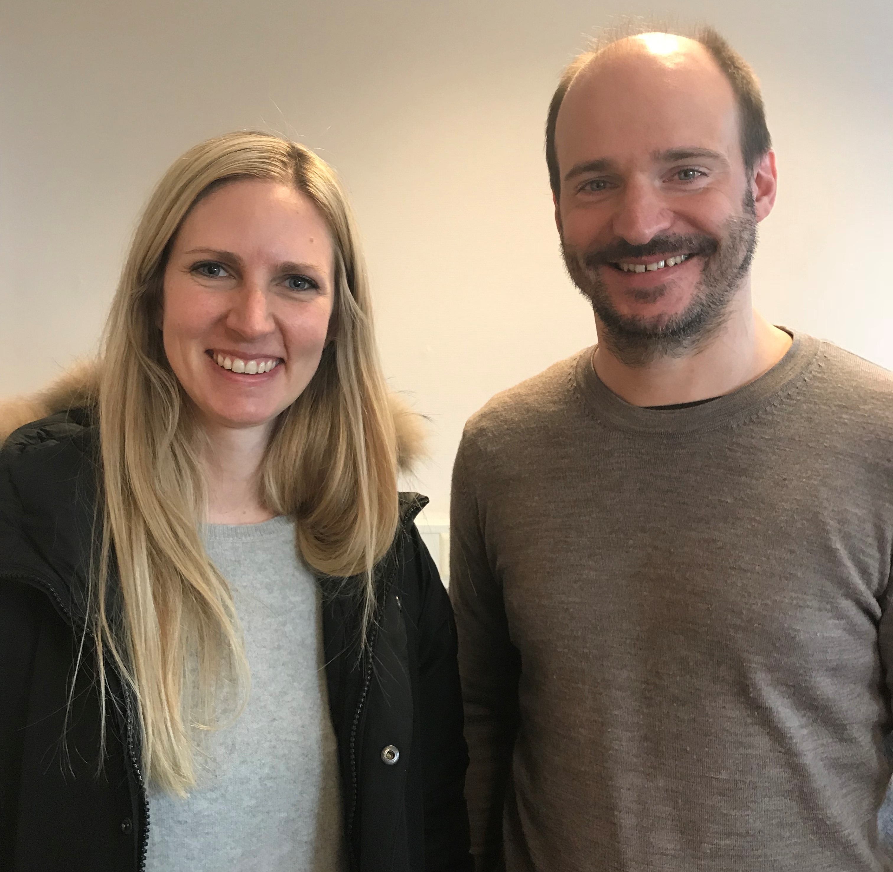 Foto av Marthe Førland og Johannes Lange