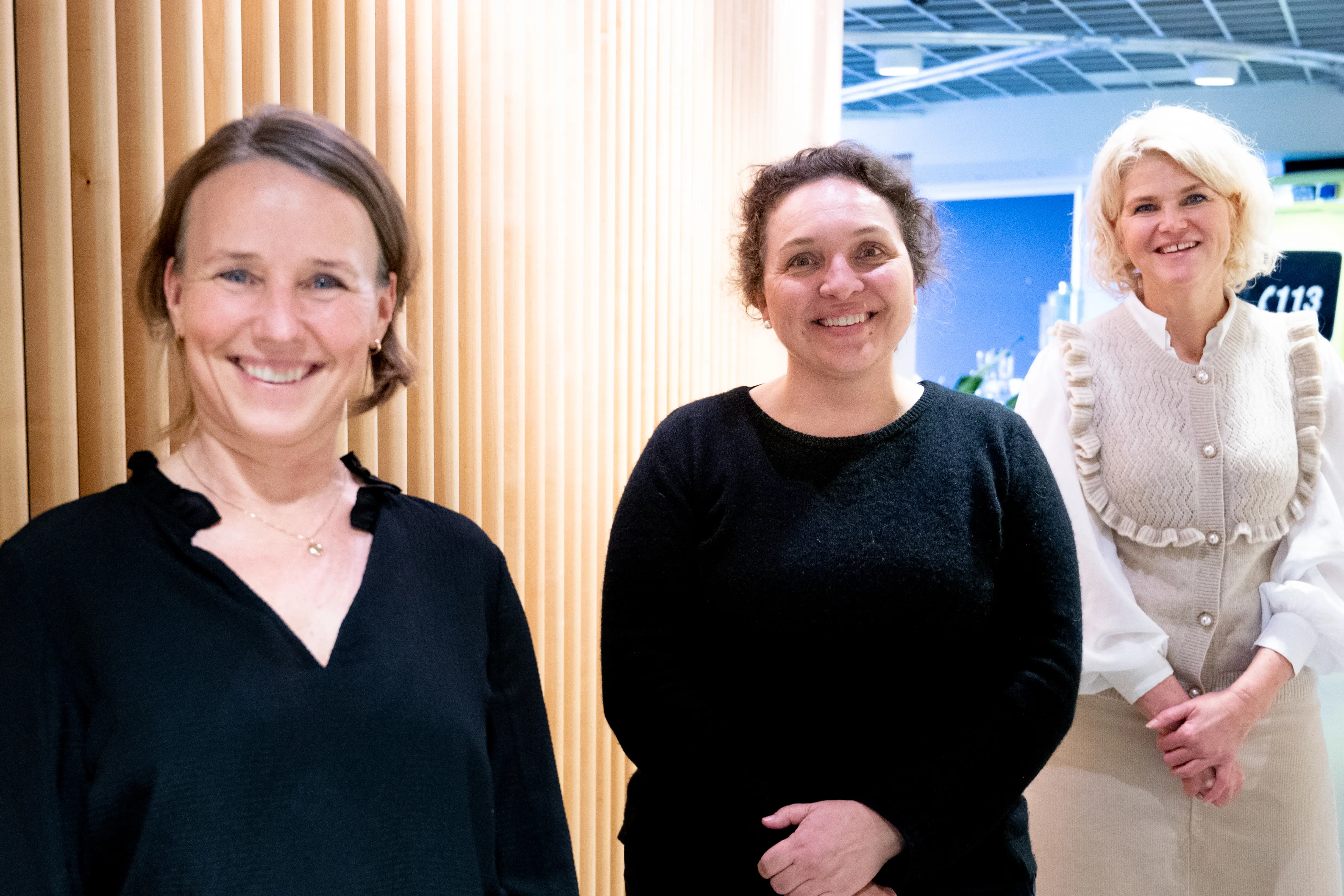 Une Stømer, Sigrun Qvindesland og Elsa Søyland