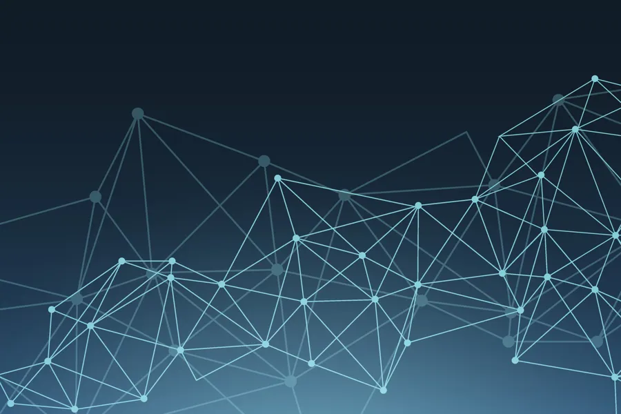 Illustrasjon av nettverk