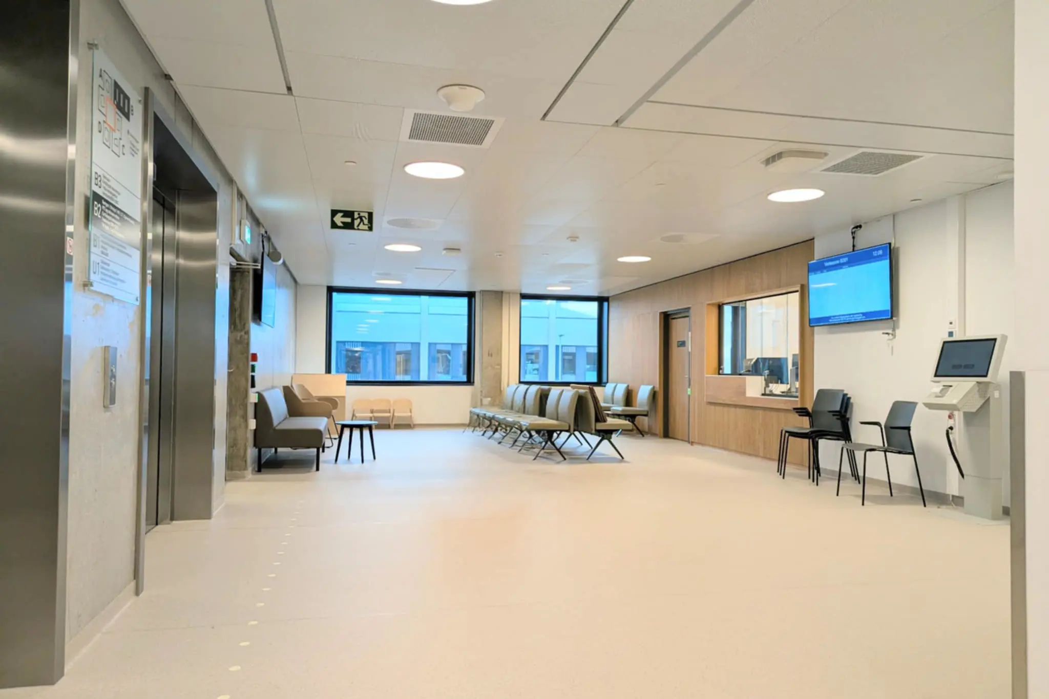 Et tomt kontorlokale